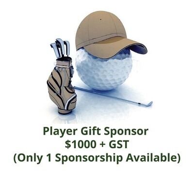 Player Gift Bag Sponsor $1000 + GST