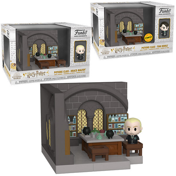 HARRY POTTER DIORAMA ANNIVERSARY DRACO MALFOY W/TOM CHASE