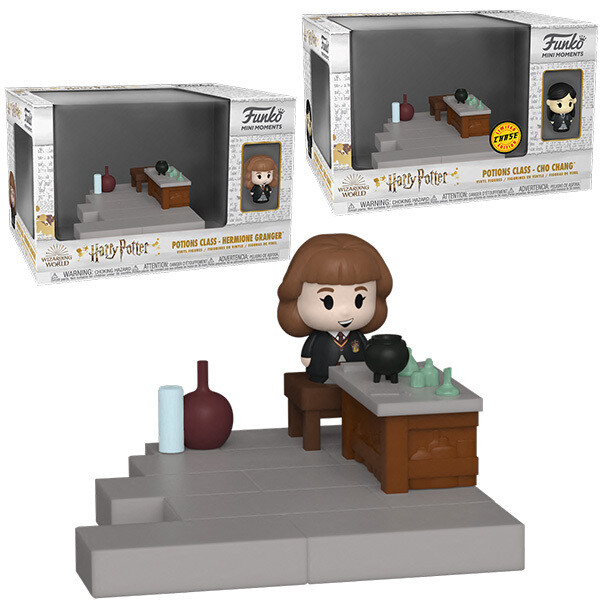 HARRY POTTER DIORAMA ANNIVERSARY HERMIONE W/CHO CHASE