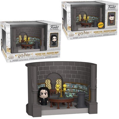 HARRY POTTER DIORAMA ANNIVERSARY PROFESSOR SNAPE W/SLUGHORN CHASE