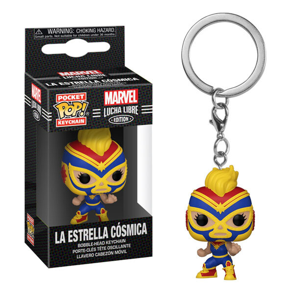 MARVEL POCKET POP LUCHADORES CAPTAIN MARVEL