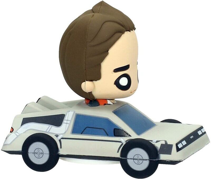 RETOUR VERS LE FUTUR POKIS MARTY & DELOREAN