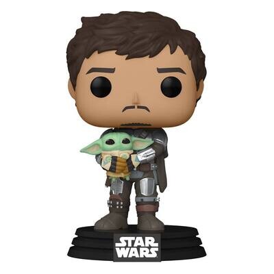 STAR WARS THE MANDALORIAN FUNKO POP 461 MANDALORIAN &amp; GROGU