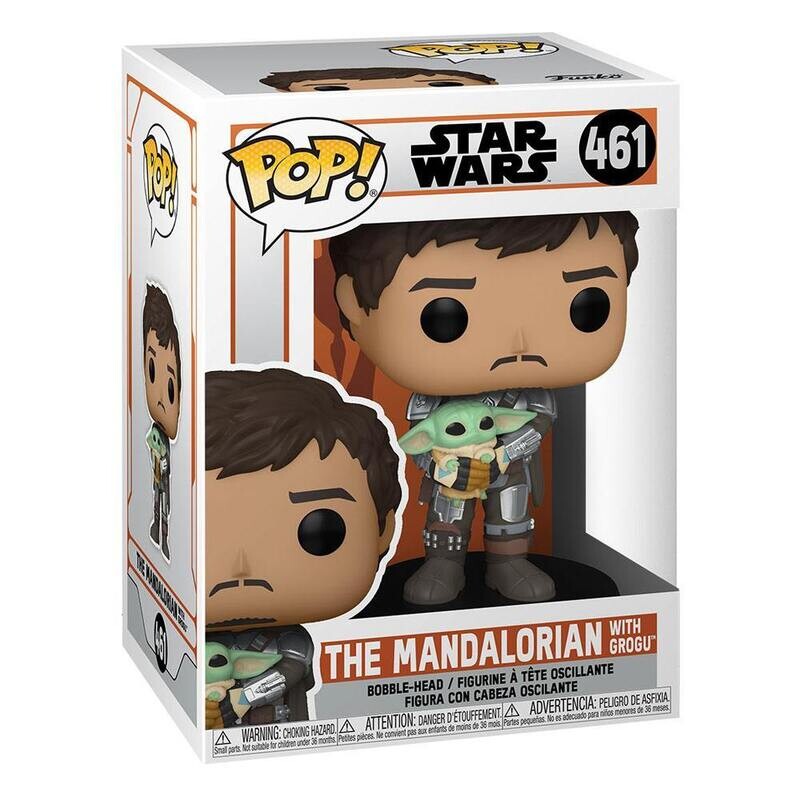STAR WARS THE MANDALORIAN FUNKO POP 461 MANDALORIAN & GROGU