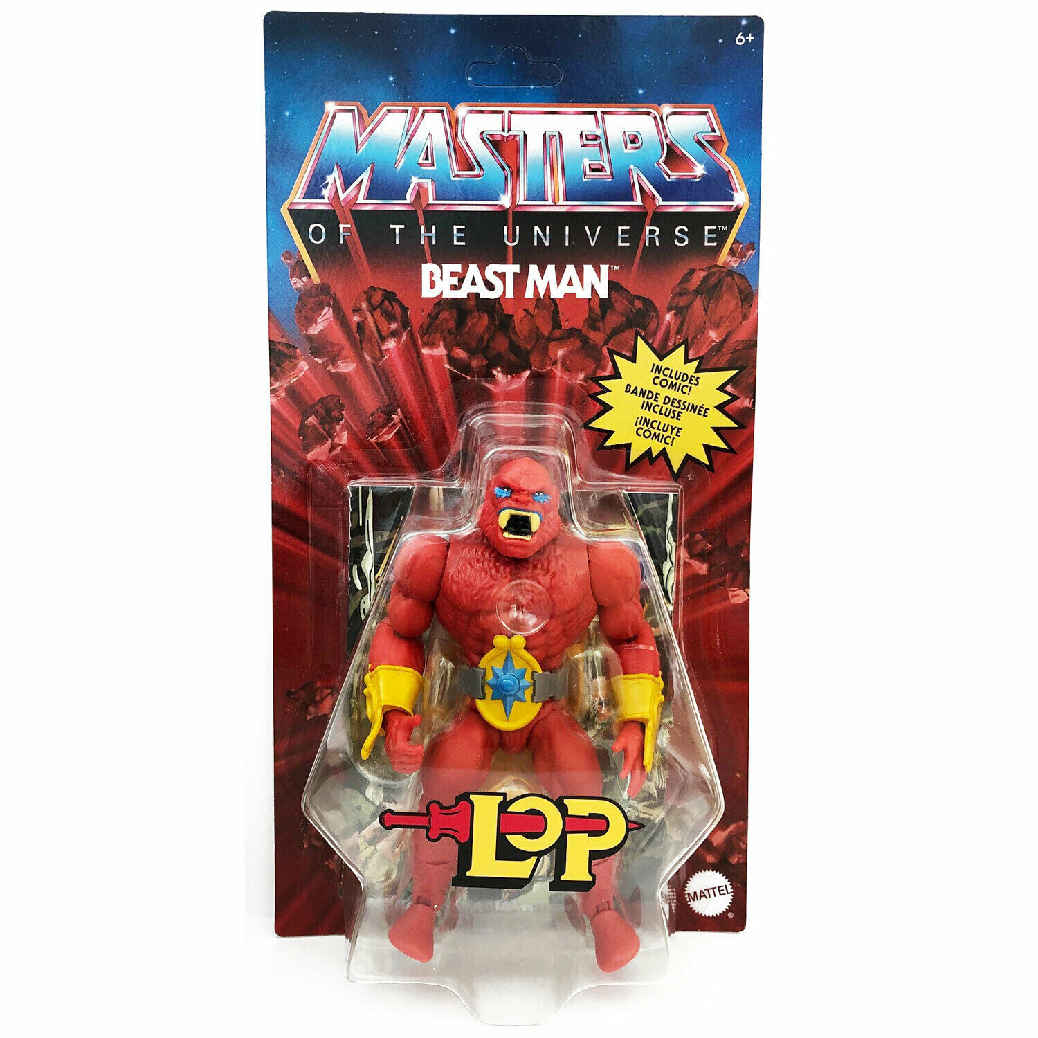 Figurine Beast Man - Lords of Power  - Les Maîtres de l&#39;Univers Origins 2021