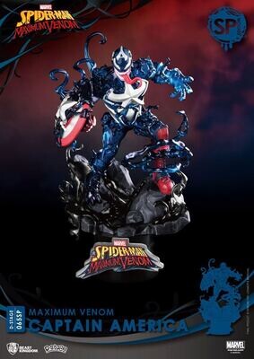 Figurine D-Stage Venom Captain America