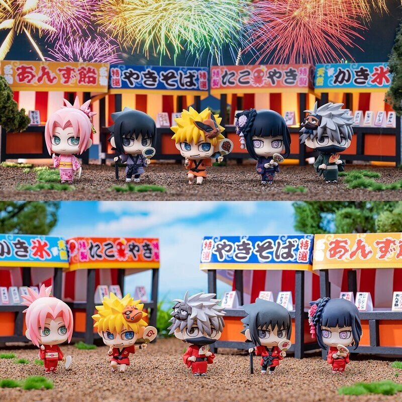 Figurine Naruto Shippuden Petit Chara Land Chimi Mega 10th Anniversary Version