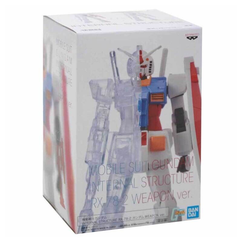 FIGURINE MOBILE SUIT GUNDAM - INTERNAL STRUCTURE - RX-78-2 GUNDAM WEAPON Ver.A