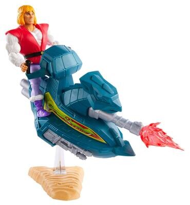 Figurine Prince Adam avec Sky Sled - Les Maîtres de l'Univers Origins 2020