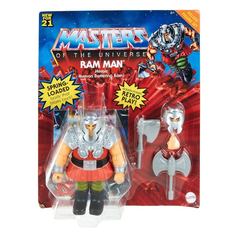 Figurine Ram Man Deluxe 2021 - Les Maîtres de l&#39;Univers Origins