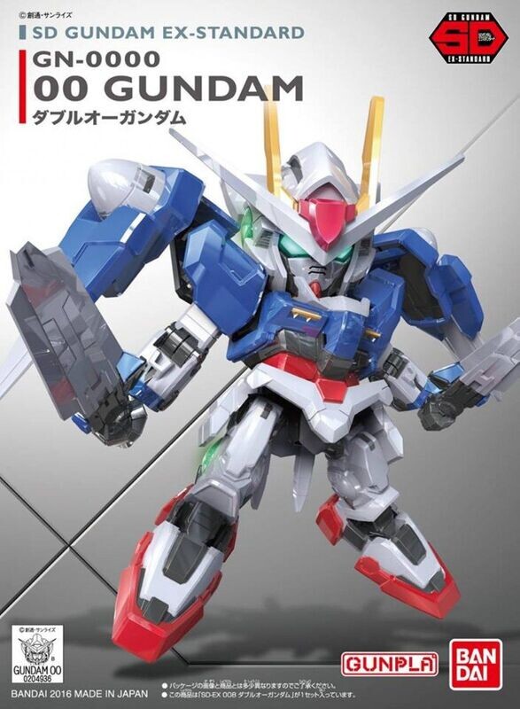 GUNDAM GUNPLA SD EX STD 008 OO GUNDAM