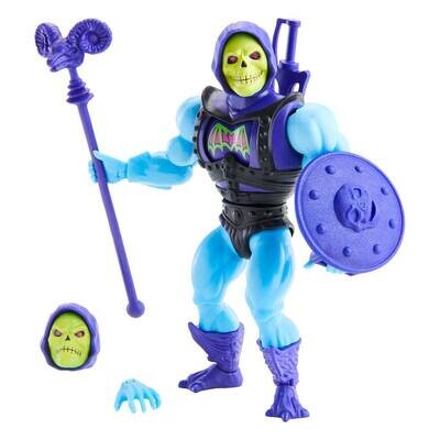 Figurine Skeletor Battle Armor - Les MaĂźtres de l'Univers Origins Deluxe 2021