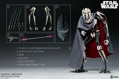 Figurine General Grievous - Sideshow 1/6 - Star Wars