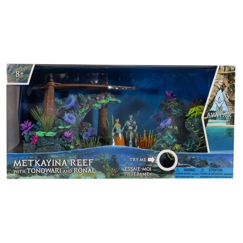 Figurines Metkayina Reef with Tonowari and Ronal - Avatar 2 : La Voie de l'eau