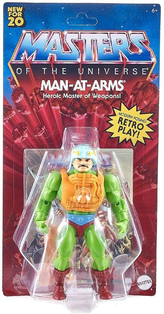 Figurine Man-At-Arms - Les Maîtres de l&#39;Univers Origins 2020