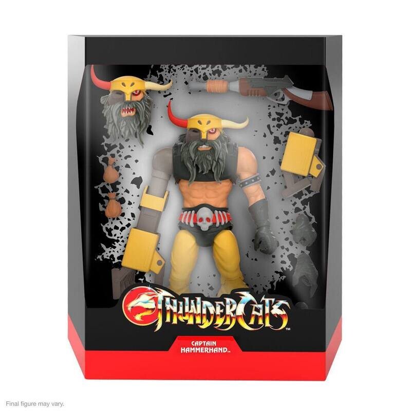 Cosmocats Wave 5 figurine Ultimates Captain Hammerhand 18 cm