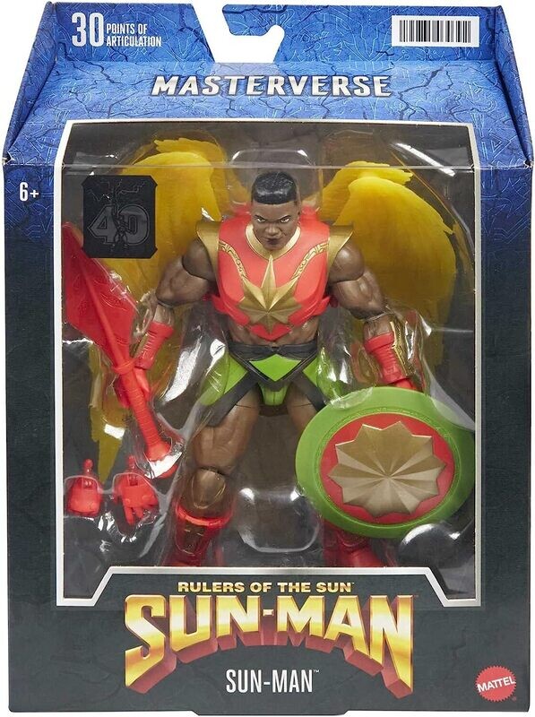 FIGURINE SUN MAN - MASTERS OF THE UNIVERSE : RULERS OF THE SUN - MASTERVERSE