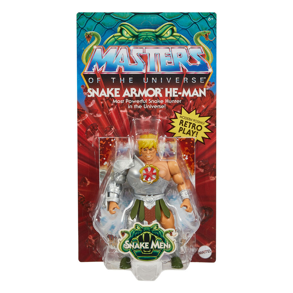 Masters of the Universe Origins - Figurine Snake Armor He-Man 14 cm