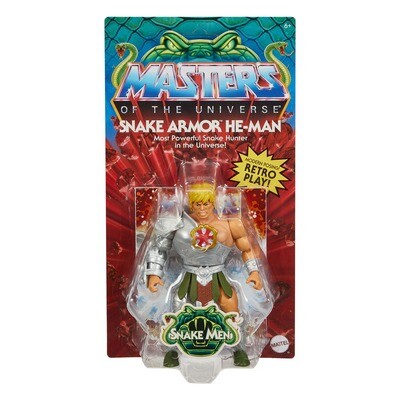Masters of the Universe Origins - Figurine Snake Armor He-Man 14 cm