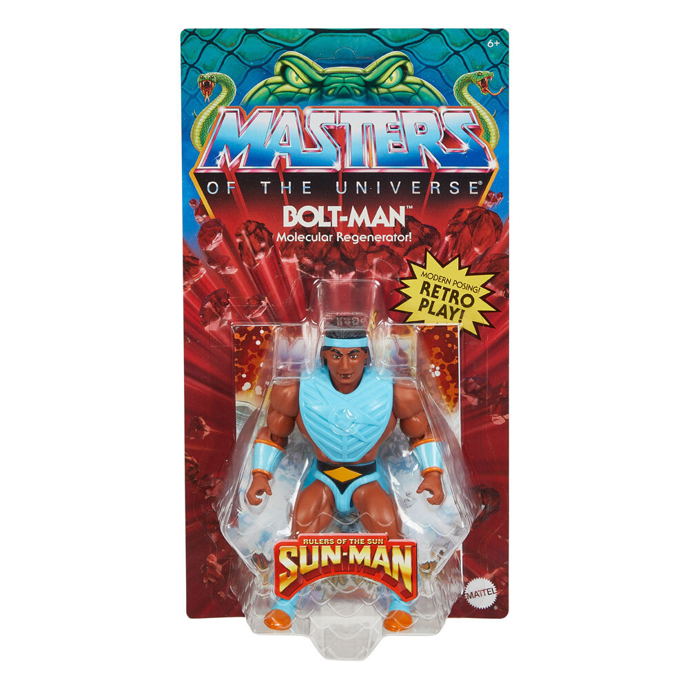 Masters of the Universe Origins - Figurine Bolt-Man 14 cm