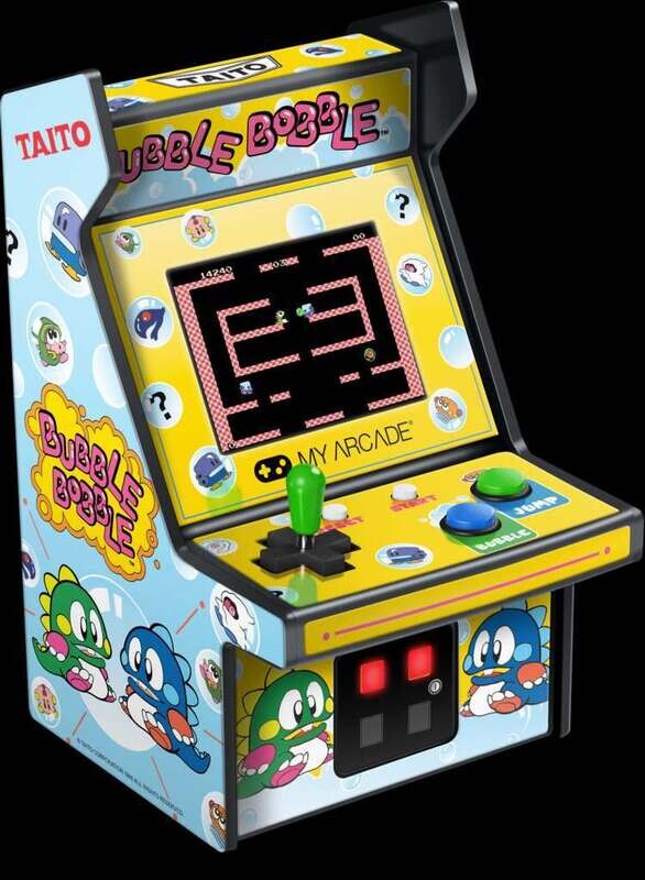 Mini Borne d'Arcade - Micro Player - Bubble Bobble - My Arcade