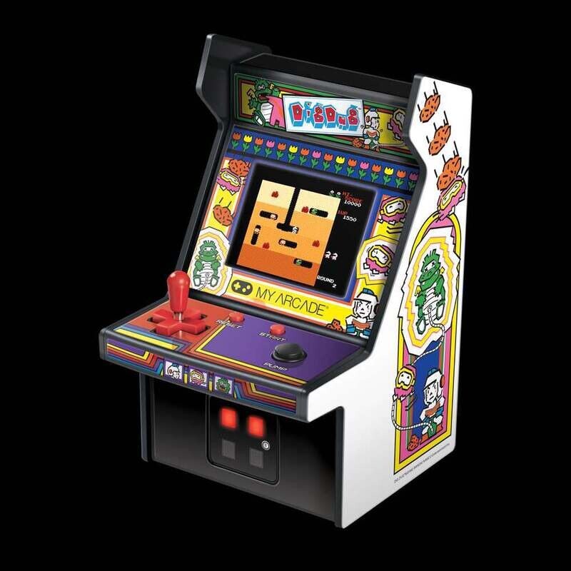 Mini Borne d'Arcade - Micro Player - Dig Dug - My Arcade