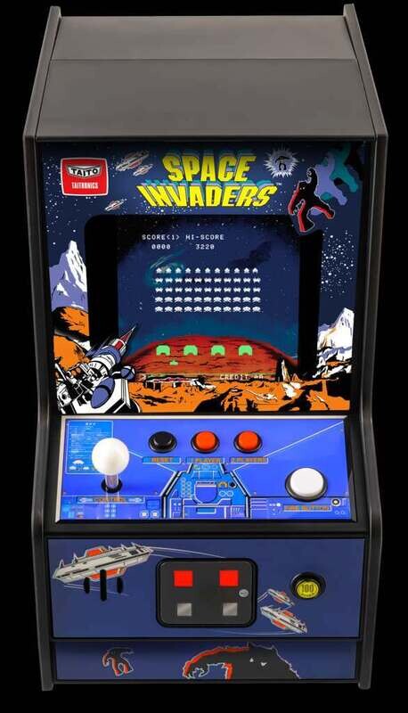Mini Borne d'Arcade - Micro Player - Space Invaders - My Arcade