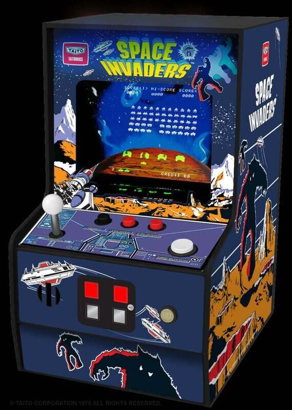Mini Borne d&#39;Arcade - Micro Player - Space Invaders - My Arcade