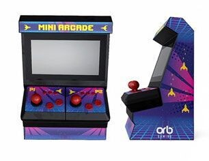 Mini Borne d'Arcade ORB 2 joueurs - 300 en 1 - Thumbs Up