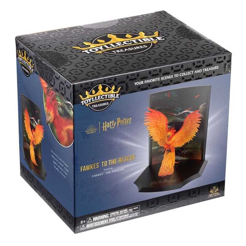 Harry Potter - Statuette Toyllectible Treasure Fumseck 13 cm - Noble Collection