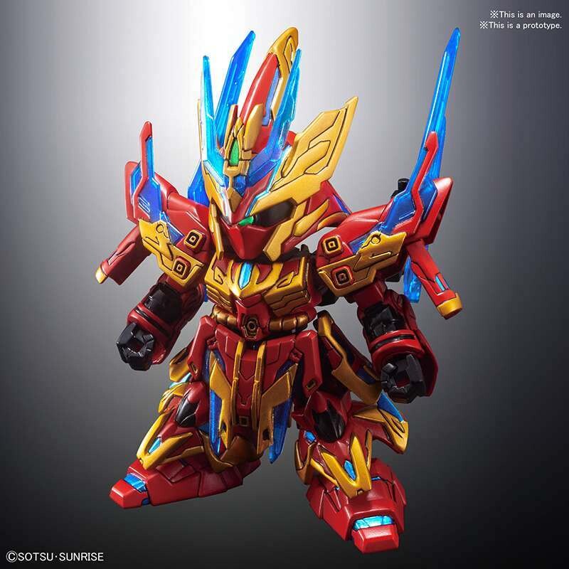 Gundam Gunpla SD Sangoku Soketsuden Zhang Liao Sazabi