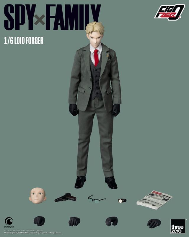 Spy x Family - Figurine FigZero 1/6 Loid Forger 31 cm - Threezero