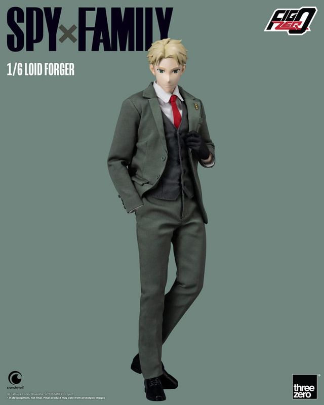Spy x Family - Figurine FigZero 1/6 Loid Forger 31 cm - Threezero