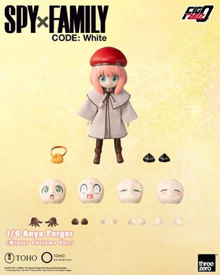 Spy x Family Code: White figurine FigZero 1/6 Anya Forger Winter Costume Ver. 17 cm