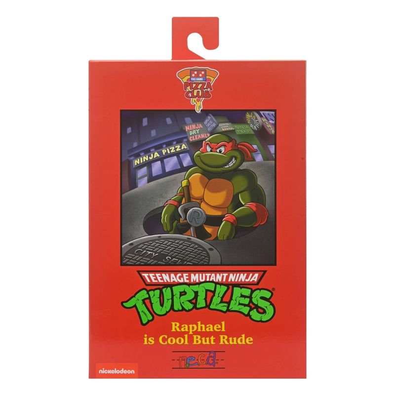 Figurine Ultimate Raphael VHS Tortues Ninja Cartoon 18 cm