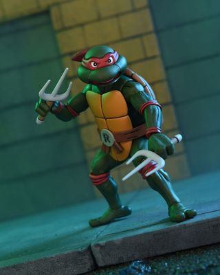 Figurine Ultimate Raphael VHS Tortues Ninja Cartoon 18 cm