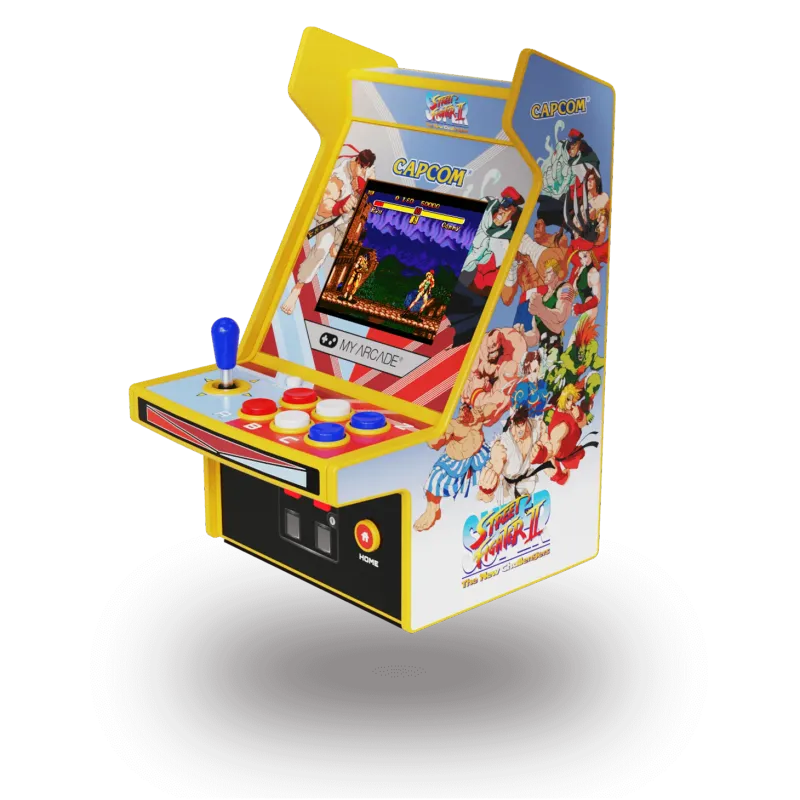 Mini Borne d'Arcade - Micro Player Pro - Super Street Fighter II - My Arcade