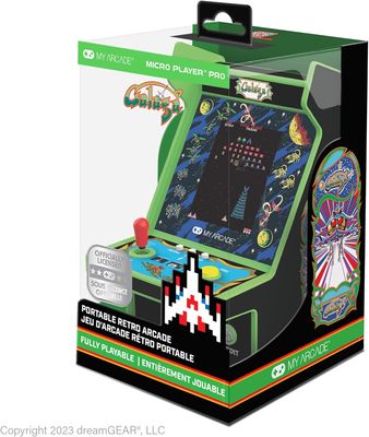 Mini Borne d&#39;Arcade - Micro Player Pro - Galaga + Galaxian - My Arcade