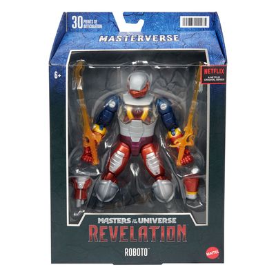 Masters of the Universe: Revelation Masterverse Figurine Roboto 18 cm