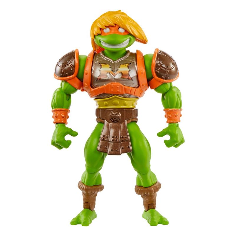 MOTU x TMNT: Turtles of Grayskull Figurine Michelangelo 14 cm