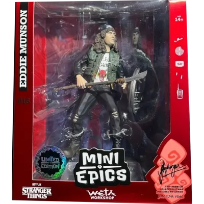 Stranger Things - Figurine Mini Epics Eddie Munson Limited Edition 16 cm