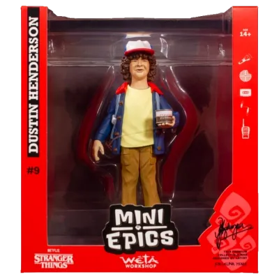 Stranger Things - Figurine Mini Epics Dustin Henderson (Season 1) 15 cm