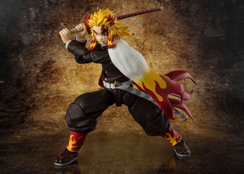 Demon Slayer: Kimetsu no Yaiba figurine S.H.Figuarts Kyojuro Rengoku 15 cm 