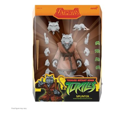 Tortues Ninja Figurine Splinter Ultimates Wave 13 Super7