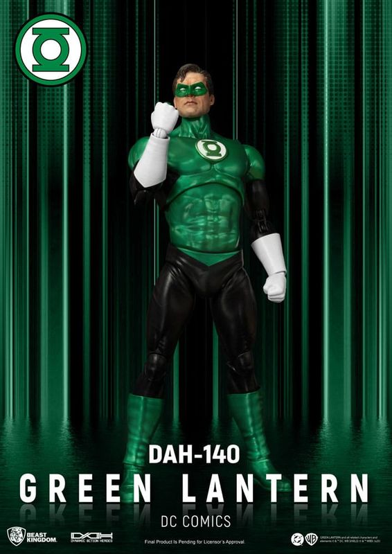 DC Comics - Figurine Green Lantern Dynamic Action Heroes - Beast Kingdom Toys