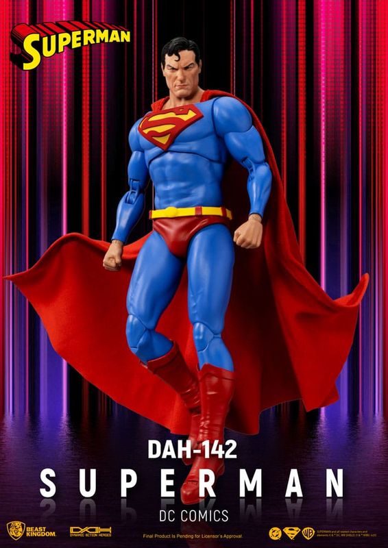 DC Comics - Figurine Superman Dynamic Action Heroes - Beast Kingdom Toys