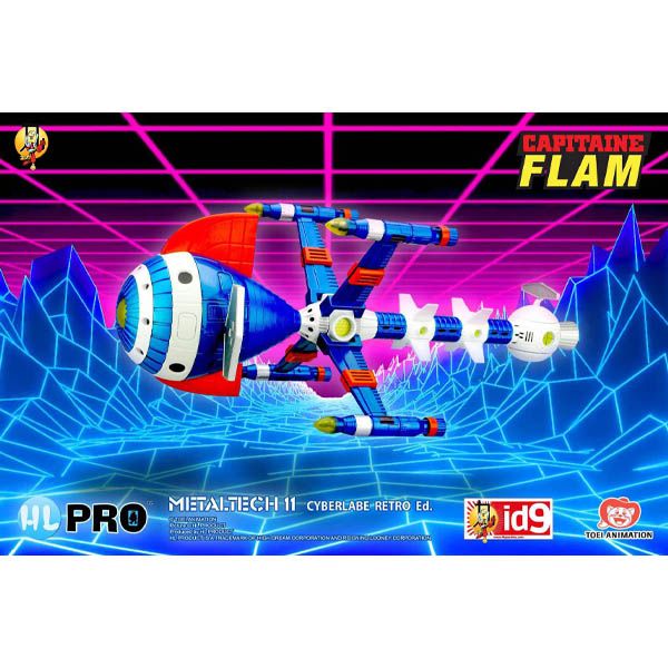 Capitaine Flam - Metaltech 11 Cyberlabe Retro Edition 23,5cm - HL Pro
