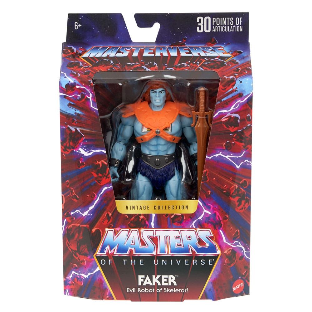 Masters of the Universe : Masterverse Vintage Collection - Figurine Faker 18 cm