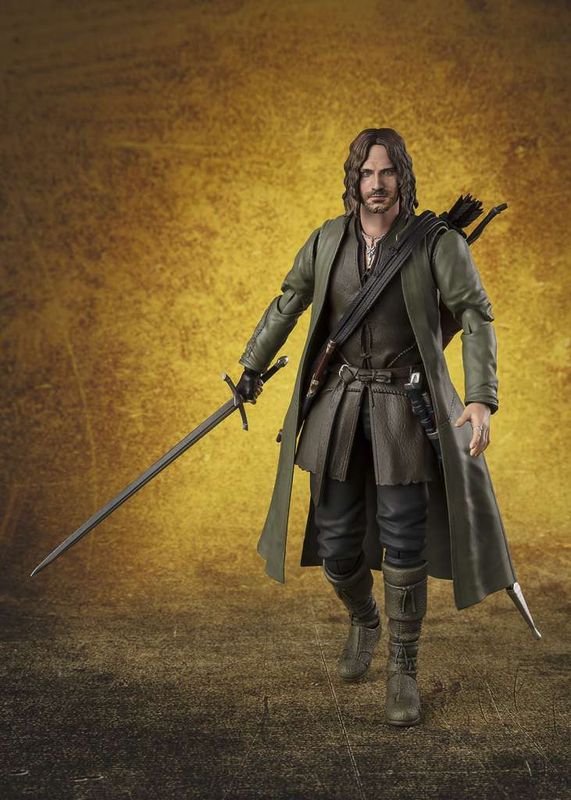 Le Seigneur des Anneaux - Figurine Aragorn - S.H.Figuarts - Bandai