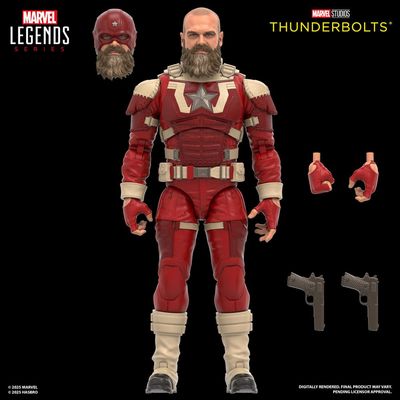 Thunderbolts - Marvel Legends - Pack 2 figurines Yelena Belova &amp; Red Guardian 15 cm - Hasbro